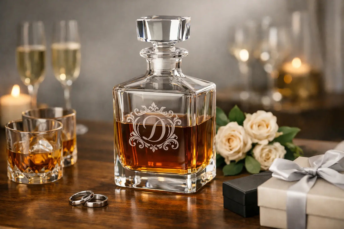 Personalized Decanter for Anniversary Gifts