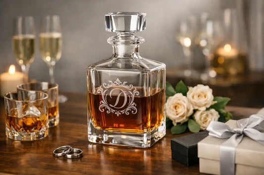 Personalized Decanter for Anniversary Gifts
