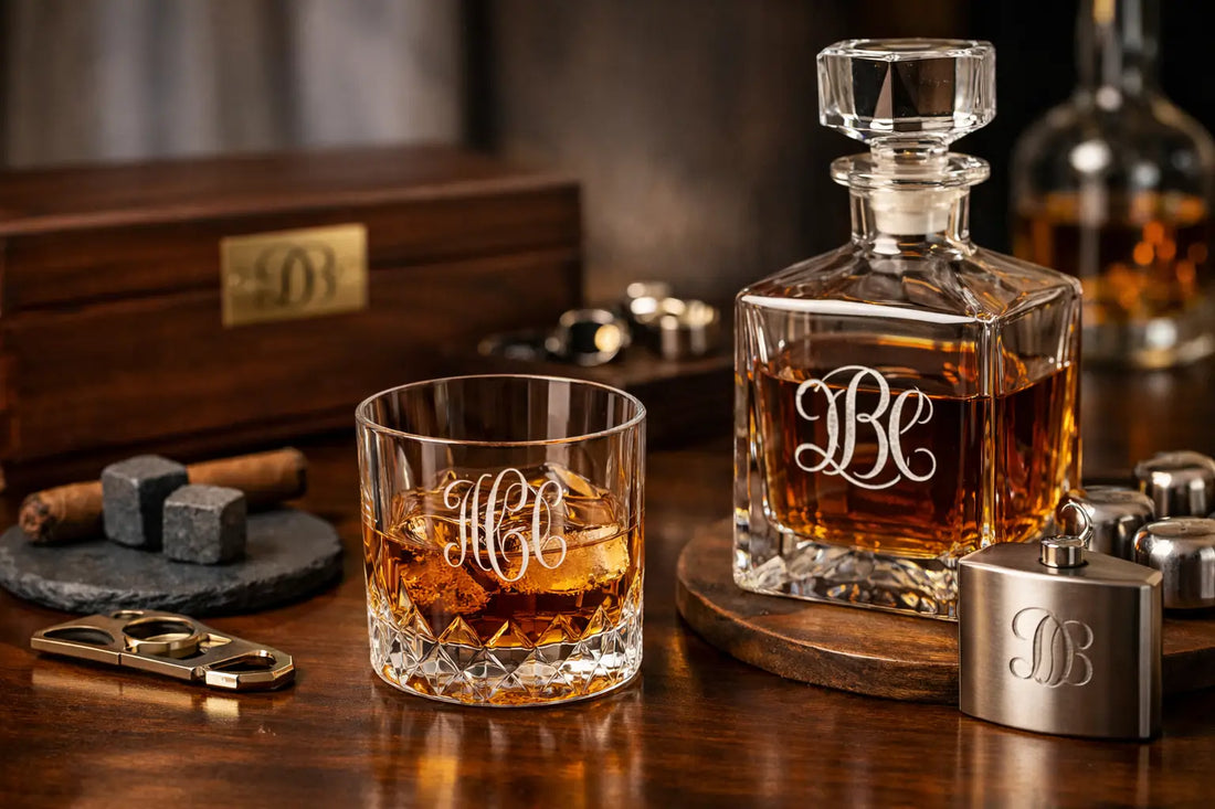 How to Pick Monogram Styles for Whiskey Gifts