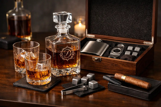 Luxury Personalized Whiskey Gift Sets