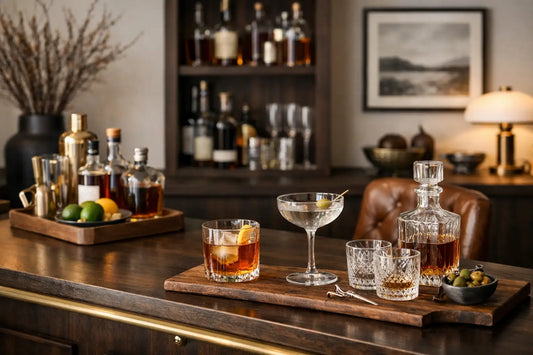 How to Style a Home Bar With Lasting Character