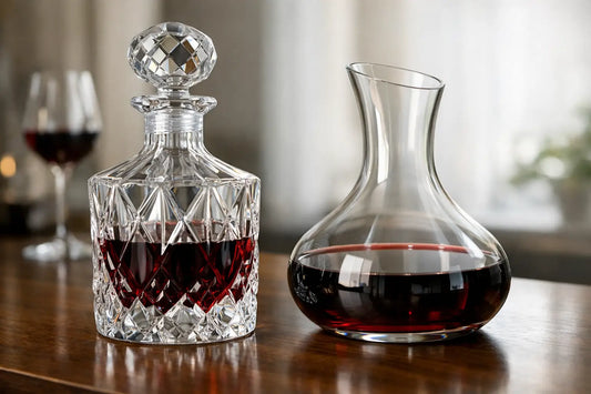 Crystal Decanter vs Glass Decanter
