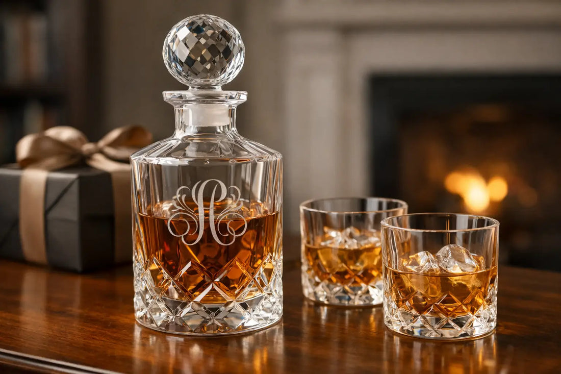 Why an Engraved Crystal Decanter Gift Lasts