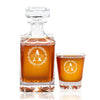 Classic Whiskey Set — Decanter + 1 Glass
