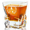 Stone Cut Whiskey Glass