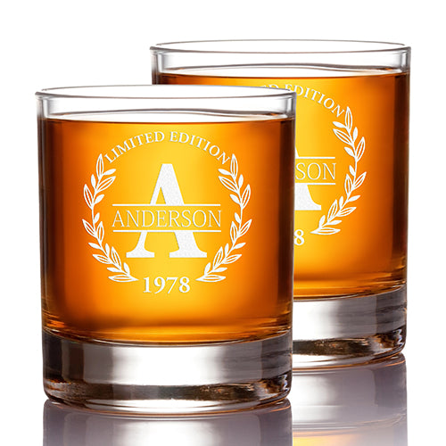 Heritage Whiskey Glasses — Set of 2