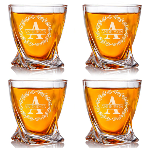 Artisan Whiskey Glasses — Set of 4