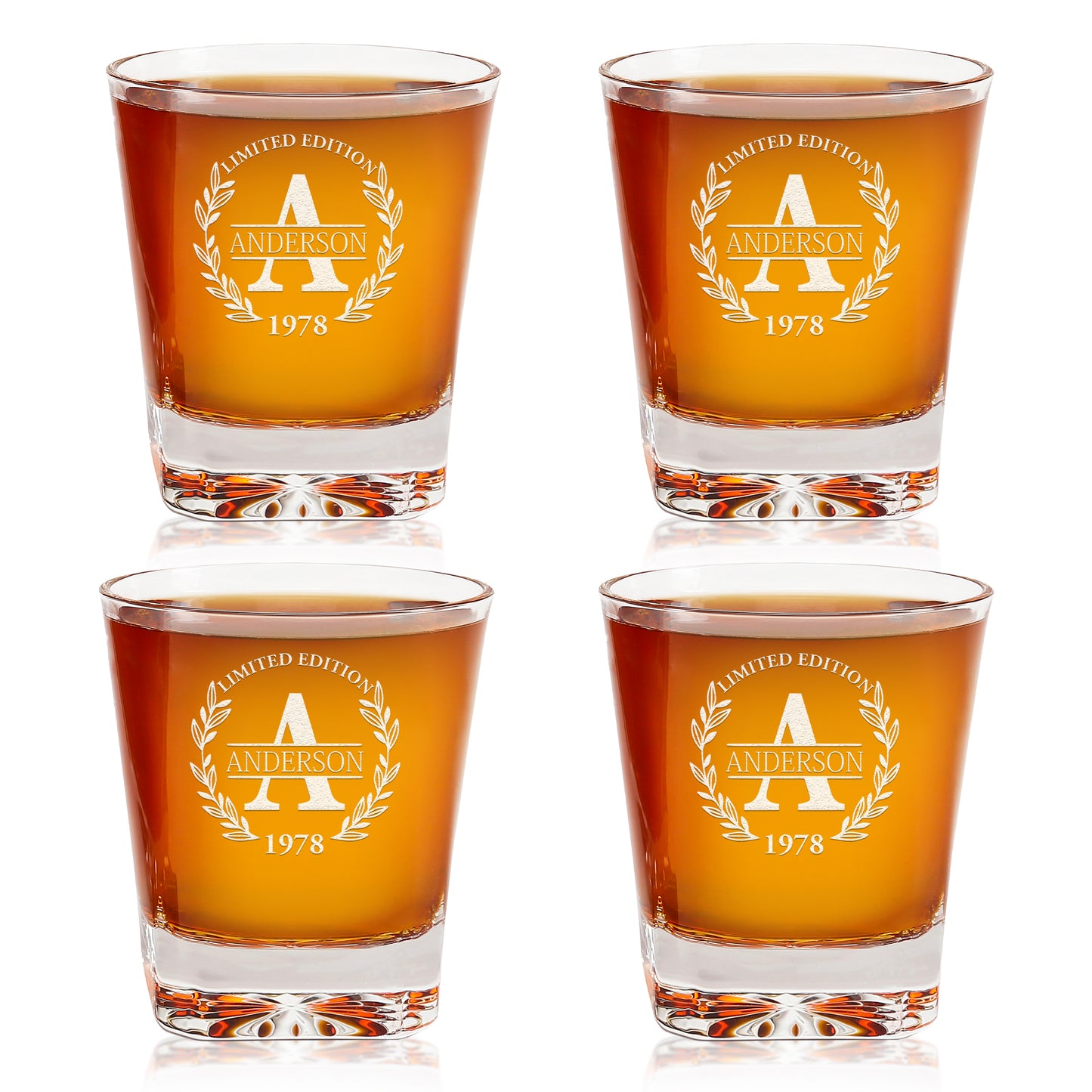 Classic Whiskey Glasses — Set of 4 product image