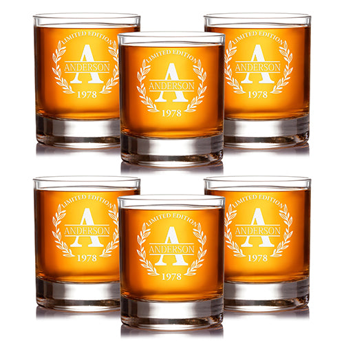 Heritage Whiskey Glasses — Set of 6