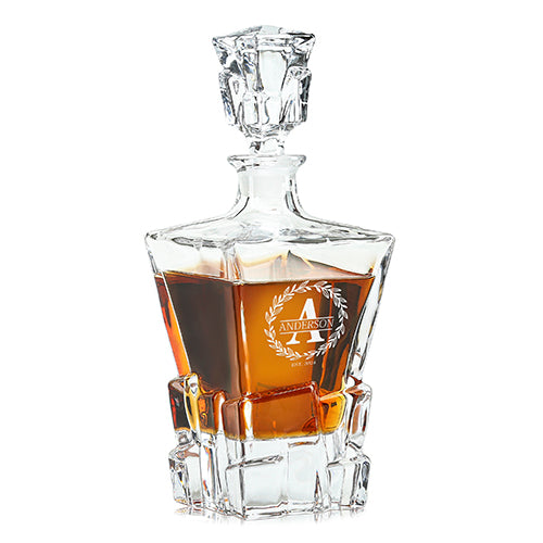 Bold Whiskey Decanter