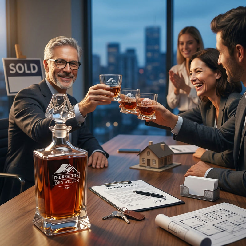 Frolk Personalized Whiskey Gift Sets