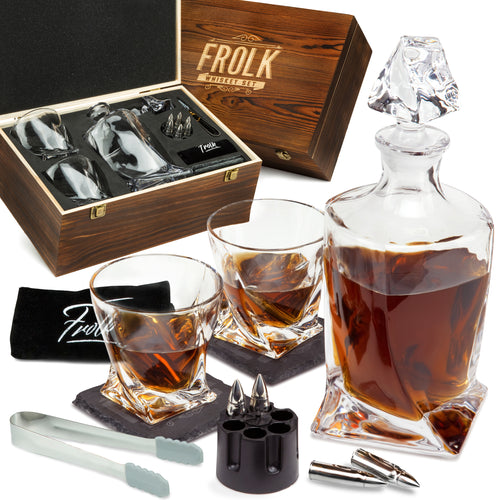 Stainless Steel Whiskey Cooling Bullets (6pc) • The Gentleman's Flavor