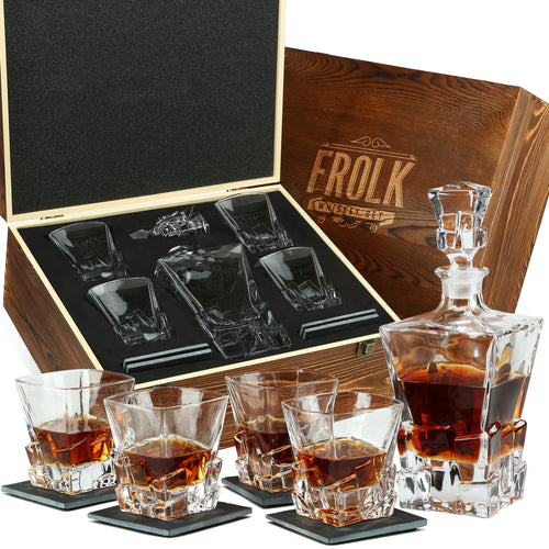 Twist Scotch Glasses Set - Lucifer Whiskey Glasses - Home Bar Gift Idea –  Whiskoff